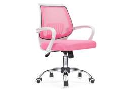 Компьютерное кресло Ergoplus pink / white (61x55x84)